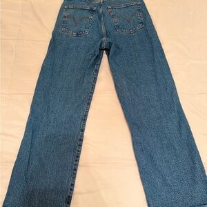 Levi's Ribcage straight leg jeans